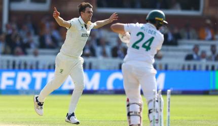 WTC Final PIX: 14 wickets fall on Day 1 at Lord's