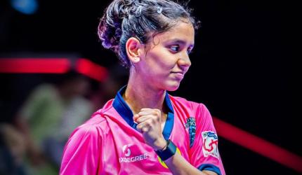 Akula's heroics fire Jaipur into first-ever UTT semis