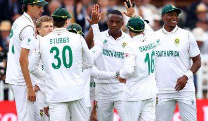 WTC Final PIX: Rabada, Jansen wreck Aussie top order