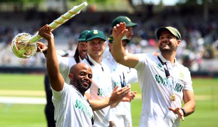 Jubilant Bavuma heaps praises on Rabada, Markram