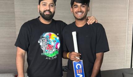 Ayush Mhatre gets special send-off from Rohit