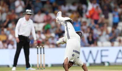 'I can't somersault like him or bat like him'