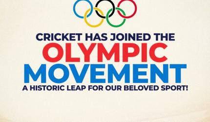 'Cricket joins the Olympics'