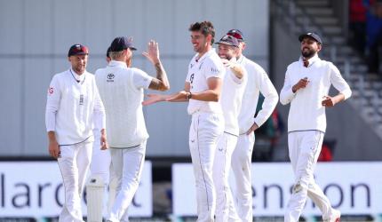 PIX: England bowlers fight back after Pant, Rahul tons
