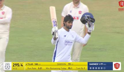 Tilak Varma dazzles on County debut