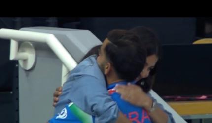 SEE: Kohli-Anushka Hug After Win