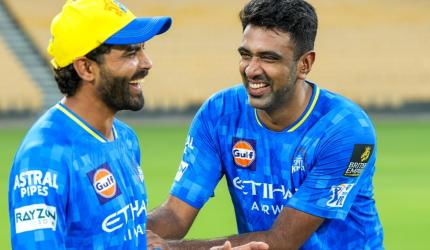 Jadeja Reunites with Ashwin