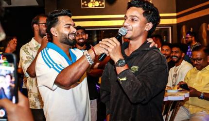 SEE: Rishabh Pant Turns Rockstar