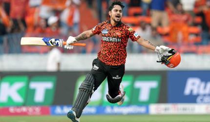 PIX: Kishan slams century as SRH down Royals