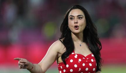 PIX: Preity Zinta super chuffed after Punjab win