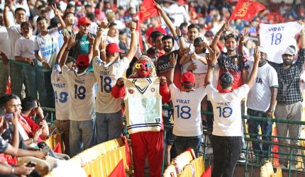 A Sea of White for King Kohli