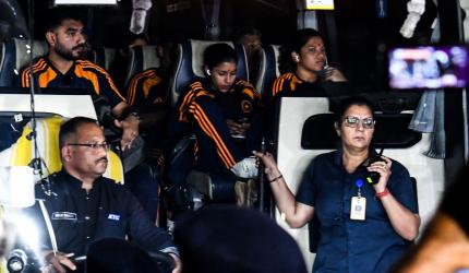 Rose petals, dhol beats as World Cup winners reach Delhi