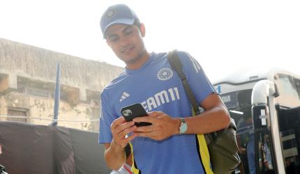 Gill, Gambhir arrive in Kolkata ahead of SA Tests