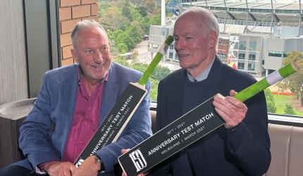 Botham, Chappell Reunite For 150-Year Celebrations!