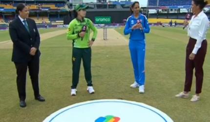 Toss controversy rocks India-Pak Women's WC clash