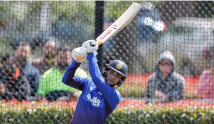 PIX: Team India prep as T20Is kick-off in Canberra  