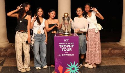 How Guwahati Welcomed the Women's World Cup Trophy