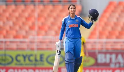 Mandhana cracks brisk ton to take India to 292 vs Aus
