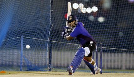 At Team India's Nets In Dubai