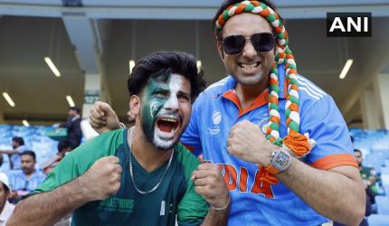 PIX: Carnival vibes as Indo-Pak fans light up Dubai