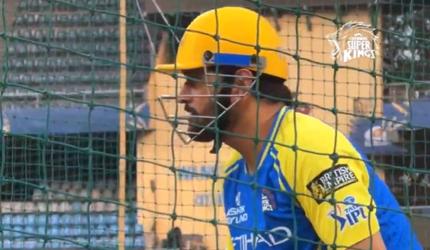 'Surprised to see MS Dhoni keeping wickets during practice session'