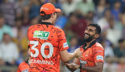 Amid batting storm, Ehsan Malinga's magic powers SRH surge