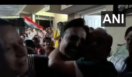 Celebrations erupt at captain Ayush Mhatre's home!