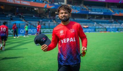 1st Ball, 1 Wicket! Nepal's Debutant Stuns England