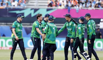 Ireland hold edge over Oman in clash for first win