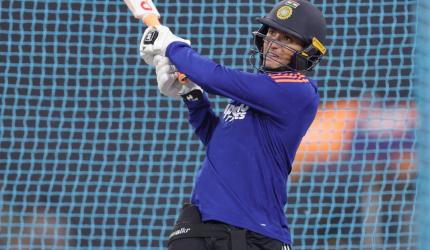 Abhishek Blazes Nets, Teases Return Vs Pakistan!