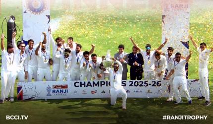 'From the start we were 100 per cent sure of winning Ranji Trophy'