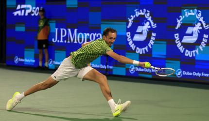 Daniil Medvedev wins Dubai Open title with walkover