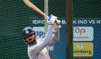 Kohli Hits The Nets Ahead Of New Zealand ODIs