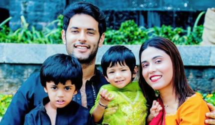World Cup Hero Shivam Dube Celebrates Eid With Family