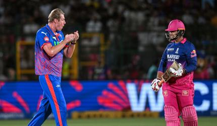 Jamieson penalised after fiery send-off to Sooryavanshi 