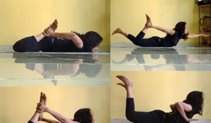 Shape up with the yogic bow pose