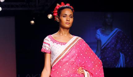 Spectacularly delicious Indian weaves on the runway