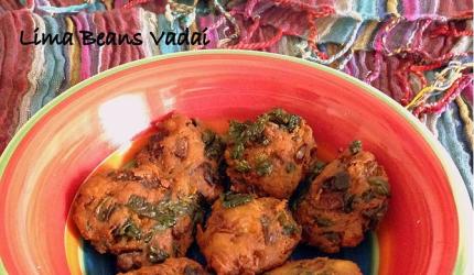 Quick fix reader recipe: Pachai Mochai Vadai