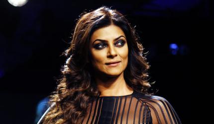 Clear the ramp please, Sushmita Sen is here!