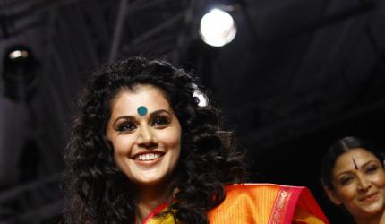 South star Taapsee Pannu in a sari is a vision to behold!