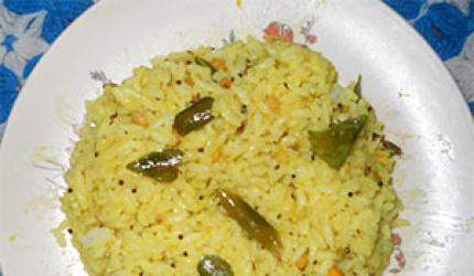 Recipe: How to make Raw Mango Rice