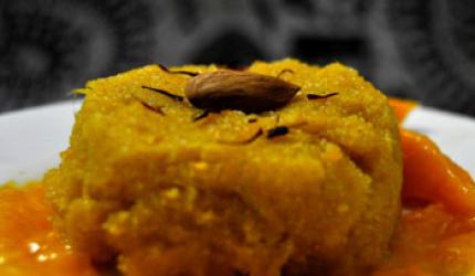 Today's special: Mango Halwa! Share your diwali recipes too! 