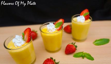 This Eggless Mango Mousse: #Yum!