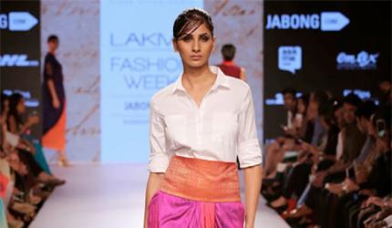 Indian looms hit the runway