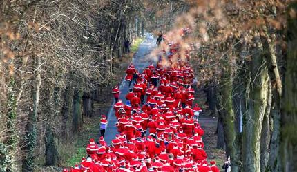 Xmas special: Have you seen Santa running?