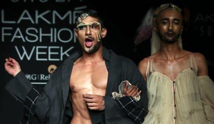 Why is Prateik Babbar dressed like a drag queen?