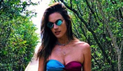 Pics: Alessandra Ambrosio is a bikini beauty