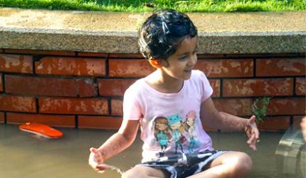Monsoon pix: A perfect time to splash and play