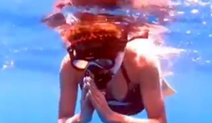 Age no bar! At 43, Sushmita learns to skin dive