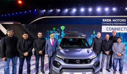 From Tata to Kia, auto majors show off the future